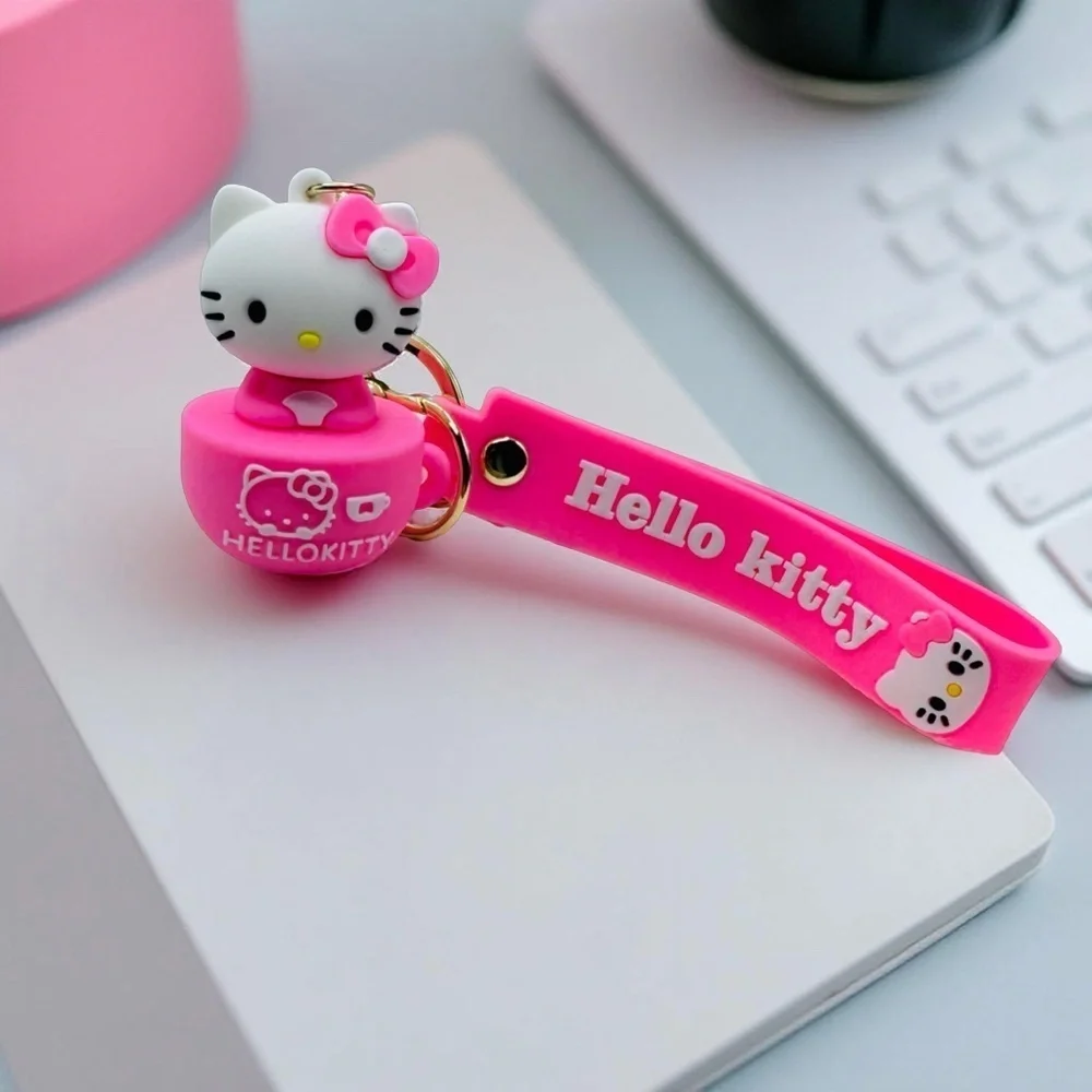Hello Kitty Pink Theme Keychain